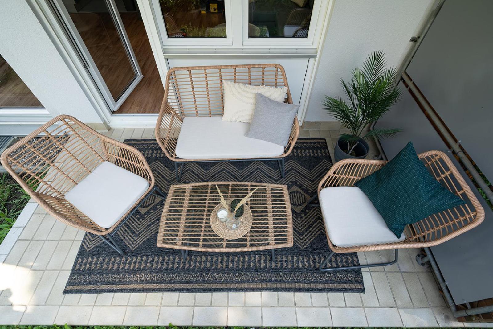 Benville Pirna - Modern - Familie - Terrasse Dış mekan fotoğraf