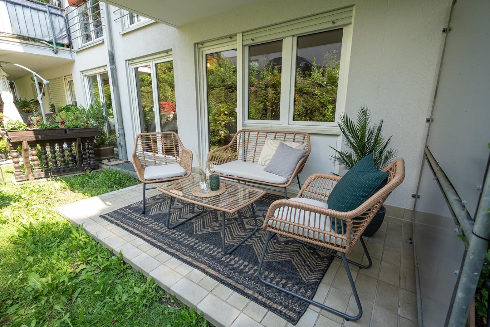 Benville Pirna - Modern - Familie - Terrasse Dış mekan fotoğraf